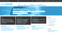 Tablet Screenshot of mediasparx.com